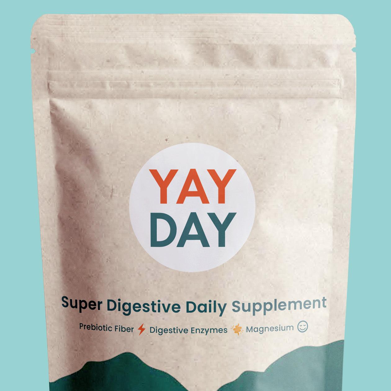 YayDay Super Digestive Daily Supplement: Travel Packs 